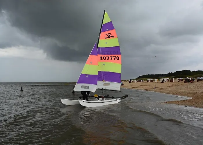 Luettje Huus Frieda Mit Strandkorb Am Von Mai Bis September 公寓 *