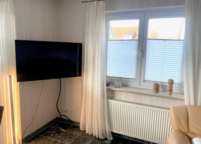 公寓 Luettje Huus Frieda Mit Strandkorb Am Von Mai Bis September *